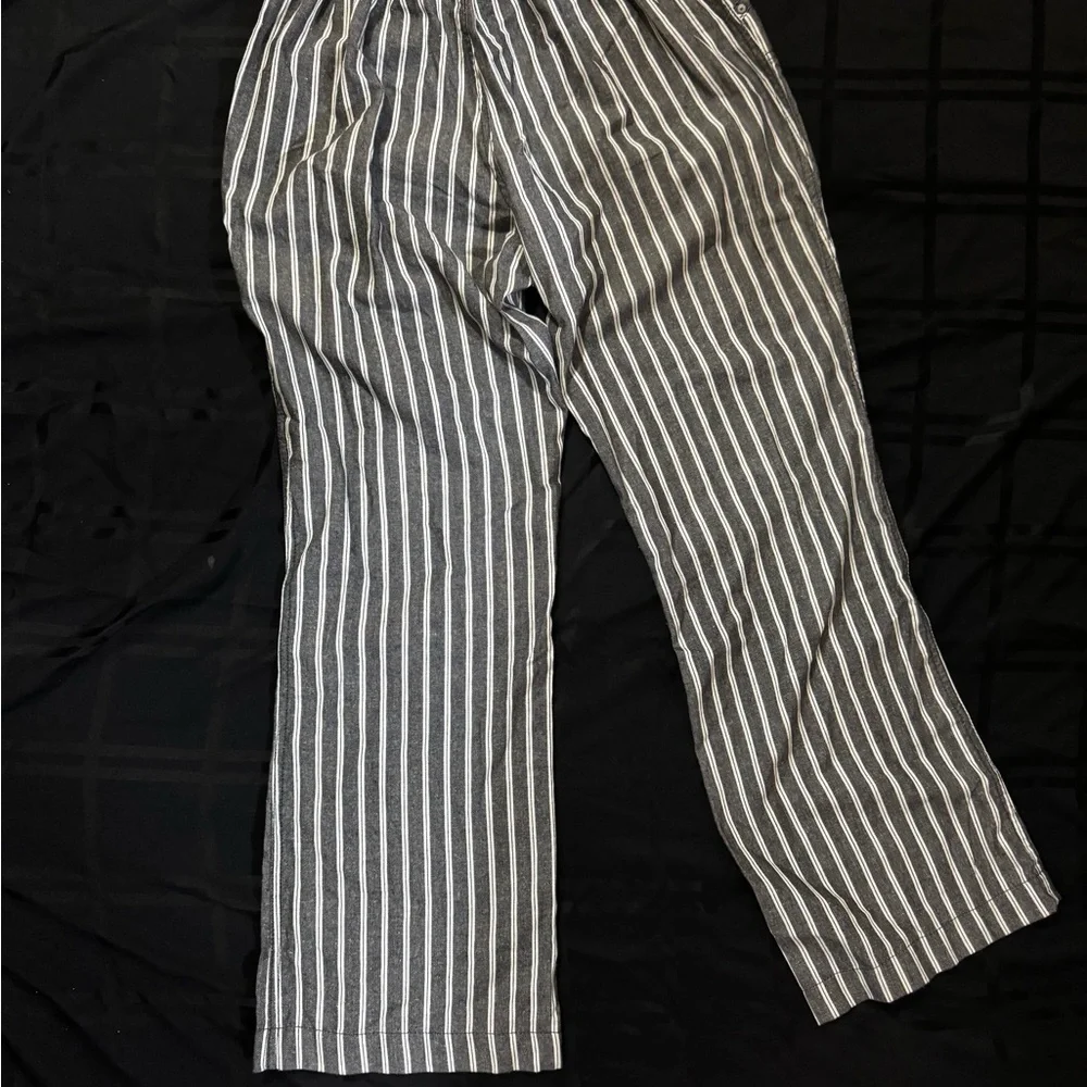 Striped Drawstring Pants - Picture 7 of 7